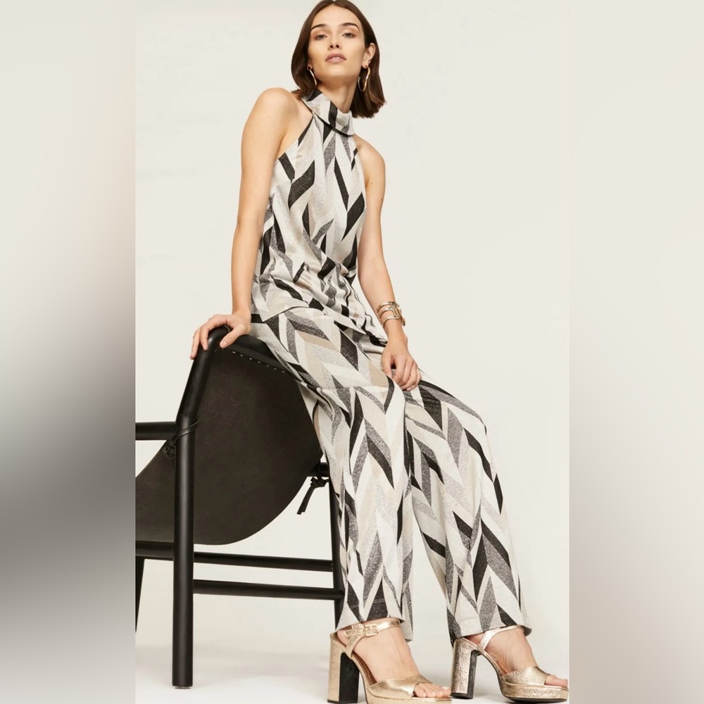 Trina Turk Women's Asia Knit Wide Leg Pants